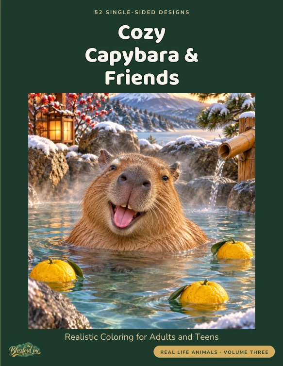 Cover of Cozy Capybara & Friends