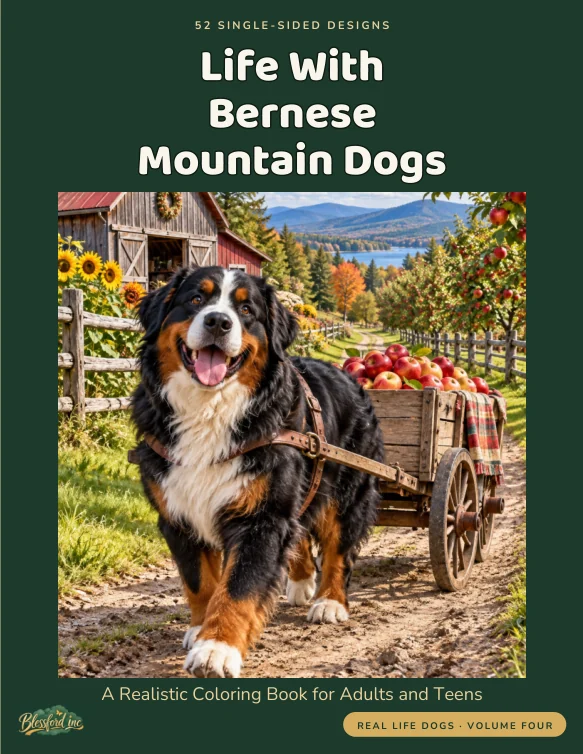 Cover of Life With Bernese Mountain Dogs