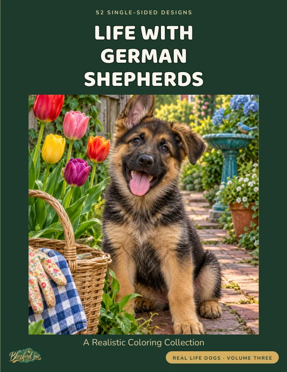 Cover of Life With German Shepherds