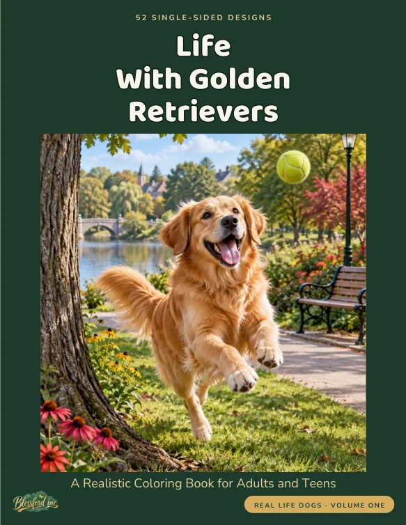 Cover of Life With Golden Retrievers