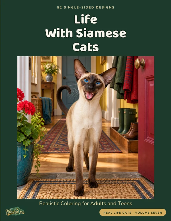 Cover of Life With Siamese Cats