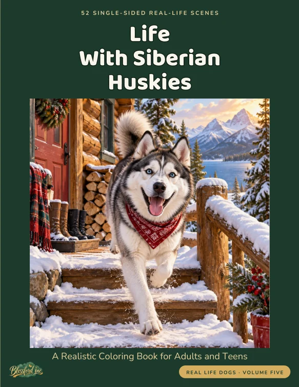 Cover of Life With Siberian Huskies